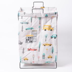 Кошик для білизни на підставці 36×30×55 (см) м'який HP-41-3