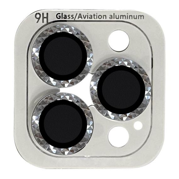 Захисне скло Metal Shine на камеру (в упак.) для Apple iPhone 13 Pro/13 Pro Max
