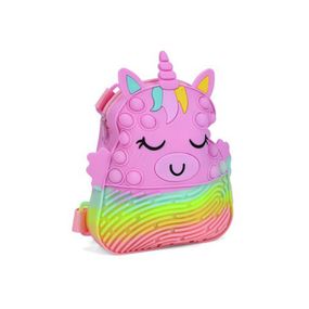 Дитяча сумочка-рюкзачок "Єдиноріг" 9882(Violet) розмір 20 см