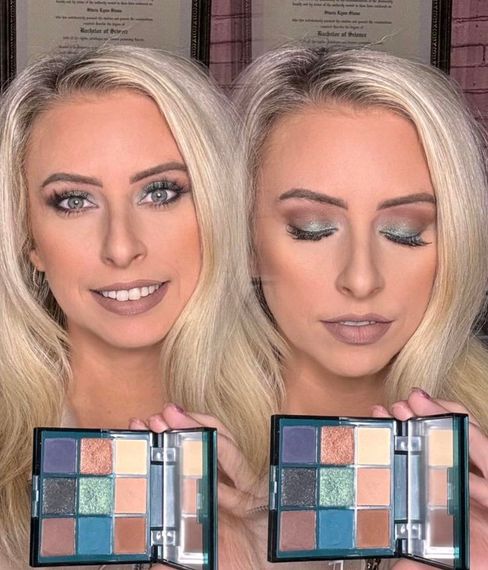 Палетка тіней Farmasi Lost Lagoon Oasis Collection 8,1 г | Зображення 3