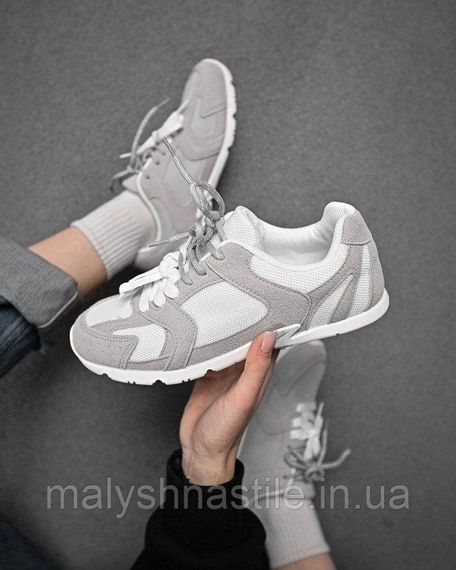 Женские кроссовки miuu leral white grey  ДЛ6411 | Зображення 8