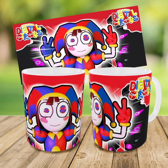 Набір дитячий цифровий цирк рюкзак 36х27см сумка-бананка, кружка з принтом для хлопчика (01618) | Зображення 8