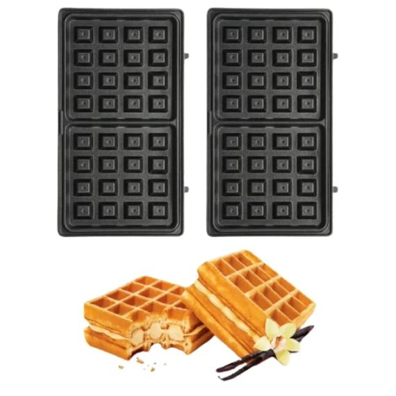 Вафельница 4в1 Zepline 2200W ZP-801 Мультимейкер со сменными панелями для сэндвичей вафель гриль орешница | Зображення 3