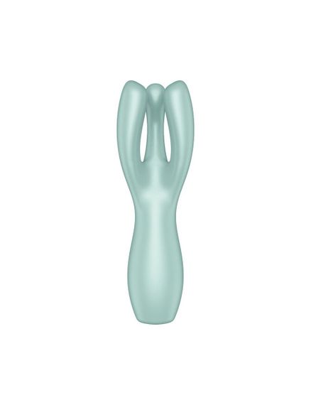 Кліторальний вібратор Satisfyer Threesome 3 Mint з трьома пальчиками | Зображення 2
