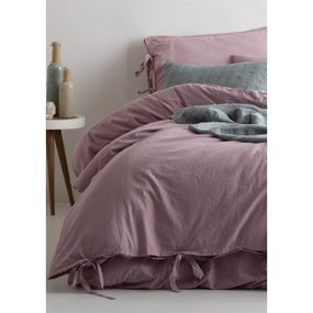 Постільна білизна Limasso Octopus Ranforse 200 х 220 см Natural Violet