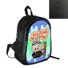 Рюкзак городской/школьный 38×28см с принтом Лабубу/Labubu детский, подростковый,спортивный(4145)