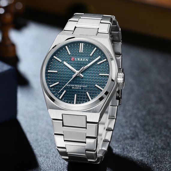 Curren 8439 Silver-Blue | Зображення 1