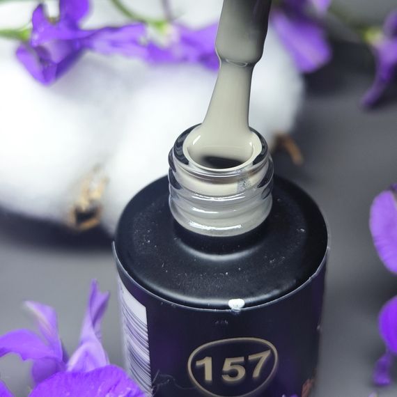 Гель-лак для ногтей Bee Nails 157 (тростниково-серый) 8мл