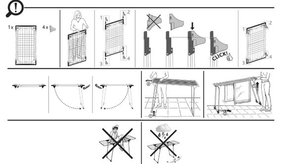 Сушарка для білизни підлогова Gimi Dinamik 20 Plus (169267) | Зображення 1
