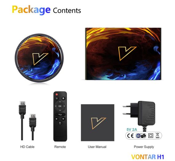 Vontar H1 4/64 DDR Android 12 | Зображення 1