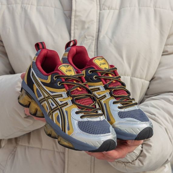 Демісезонні кросівки Asics колір червоний/жовтий/сірий | Зображення 1