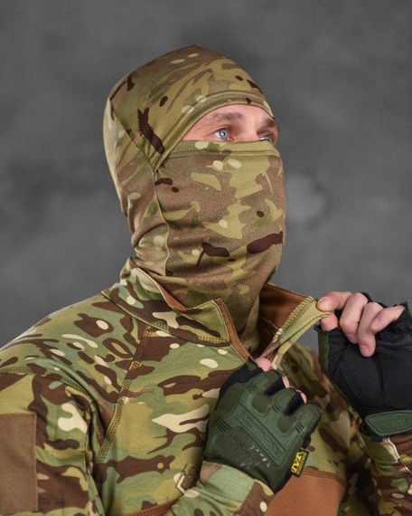 Балаклава мужская тактическая подшлемник  мужская тактическая подшлемник  coolmax мультикам ВТ1065 | Зображення 1