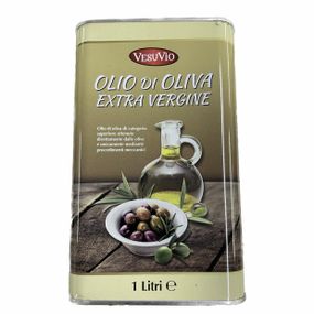 Оливковое масло в жестяной банке Vesuvio Olio Extra Virgine di Olive, 1л Италия