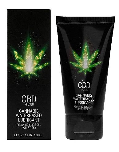 Универсальный лубрикант Shots - CBD Cannabis Waterbased Lubricant, 50 ml sexstyle