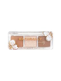 Палетка тіней для повік Bless Beauty Naturelly Pretty (3 кольори) - №6 (3*1.3 g)