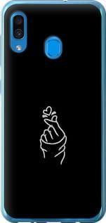 Чохол для Samsung Galaxy A20 2019 A205F з пластику FCh_060235