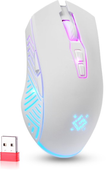 Миша Defender Pandora GM-502 White (52502) | Зображення 3