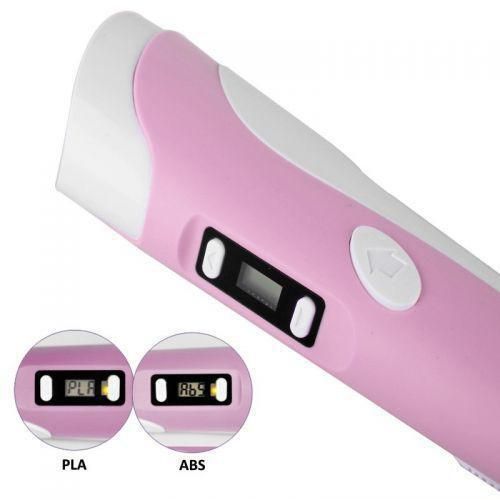 3D ручка Smart 3D Pen 2 c LCD дисплеем. Цвет: розовый | Зображення 2