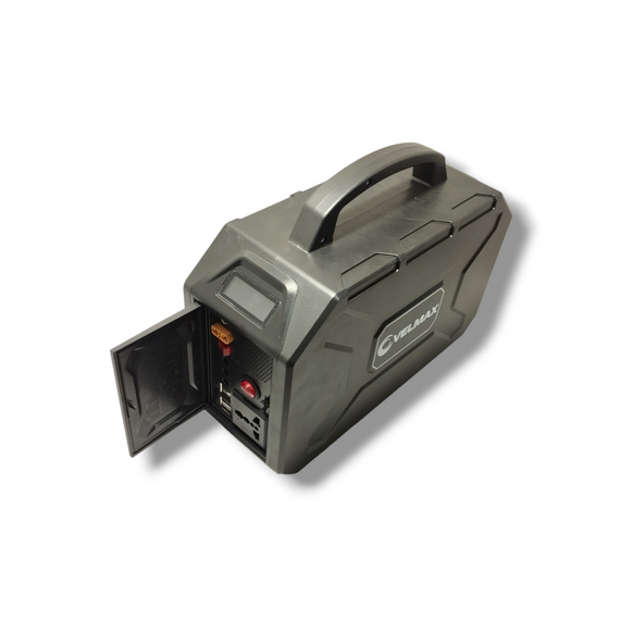 Портативна зарядна станція VELMAX V-PPS-200sp 200W акум.свинц кисл Lead-acid30Ah з сонячною панеллю 3х30W (Арт.31-10-03) | Зображення 5