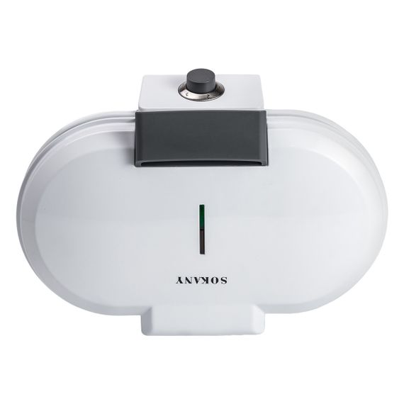 Вафельниця Sokany для бельгійських вафель 1200 Вт універсальна електровафельниця KJ-510 | Зображення 2