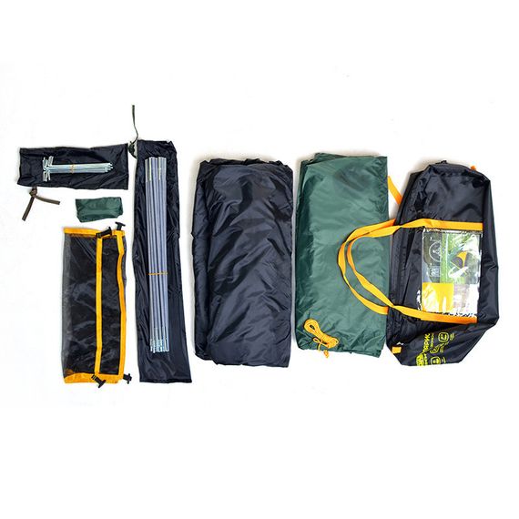 Двомісний туристичний намет СИЛА Міраж 210×150×120 см для кемпінгу та відпочинку | Зображення 4