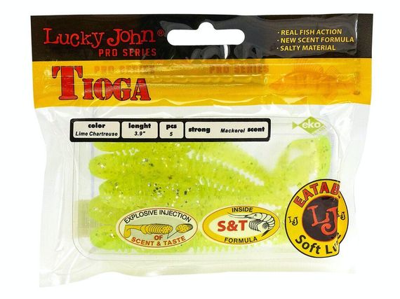 Виброхвост 3,9" LJ Лаки Джон Tioga 104-071 | Зображення 1