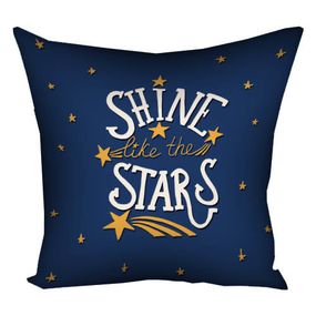 Подушка габардинова з принтом Shine like the stars 40x40 см (4P_WOL042)