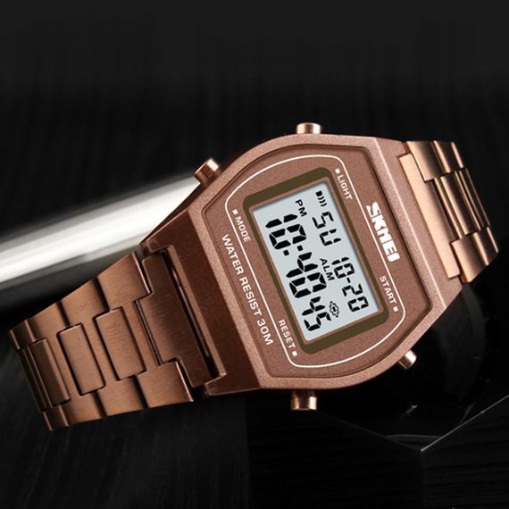 Годинник S2kmei 1328CG Coffee Gold | Зображення 2