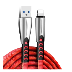 Кабель USB Lightning ColorWay CW-CBUL010-RD 2,4A 1м червоний