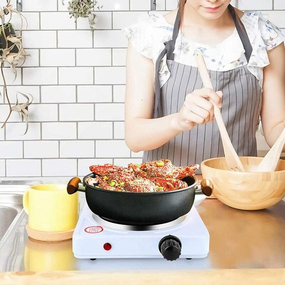 Плита електрична на одну конфорку 1000Вт, BOKO H-001 / Електроплита настільна | Зображення 1