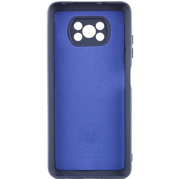Чохол Silicone Cover Ummi Lakshmi Full Camera (AA) для Xiaomi Poco X3 NFC / Poco X3 Pro Синій / Midnight Blue | Зображення 1