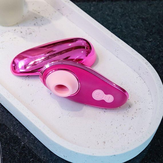 Вакуумний кліторальний стимулятор Womanizer Liberty 2 Iggy, 8 режимів, магнітна кришечка sexstyle | Зображення 8