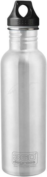 Фляга 360° Degrees Stainless Steel Botte 750 ml к:silver