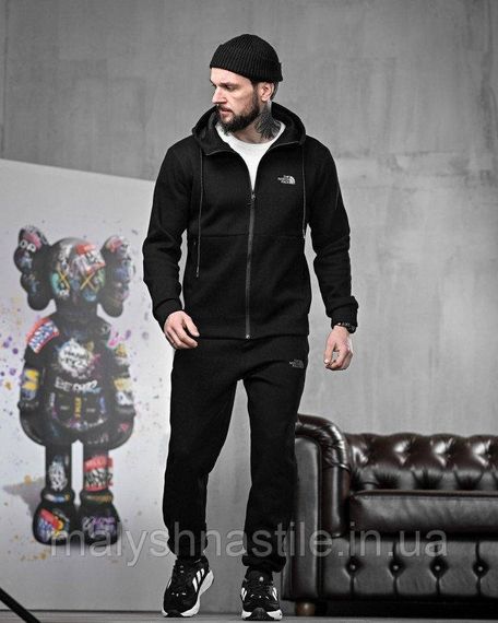 Мужской спортивный костюм TNF black 4 ДЛ6273