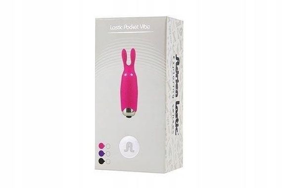Вібратор - Adrien Lastic Pocket Vibe Rabbit Black Sex Aura | Зображення 1