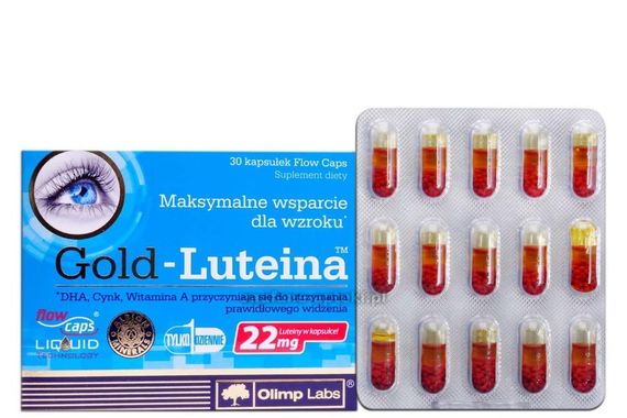 Лютеїн Olimp Gold Lutein 30 caps | Зображення 1
