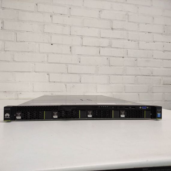 Сервер Huawei RH1288 V3 4LFF 1U / 2x Intel Xeon E5-2680 v3 (12 (24) ядер по 2.5 - 3.3 GHz) / 16 GB DDR4 / 2x 900 GB HDD / Integrated Graphics / 2x 460W б/у | Зображення 1