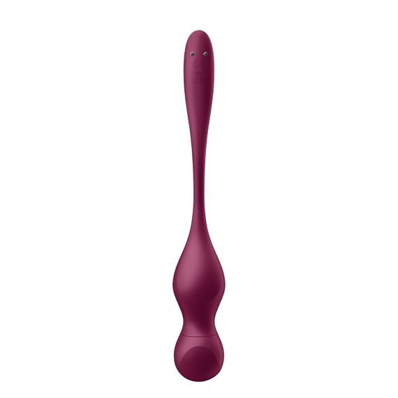Смарт-вагінальні кульки з вібрацією Satisfyer Love Birds Vary Connect App, змінювана маса, пульт ДК | Зображення 2