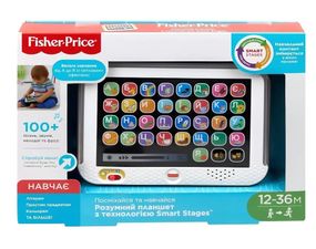 Интерактивная игрушка FBR86 Fisher-Price Smart stages "Умный планшет", на укр. языке, в коробке
