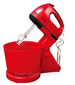 Миксер с чашей Floria ZLN7575, 150W, red