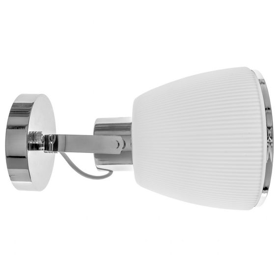Бра настенное накладное в спальню для чтения LK-638W/1 E27 CH | Зображення 4