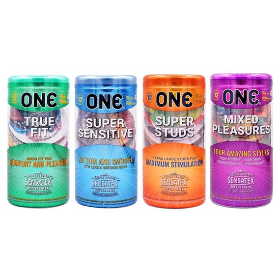 Набір гладких ультратонких презервативів ONE Super Sensitive (ціна за упаковку 12 шт) sexstyle | Зображення 3