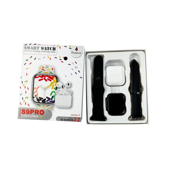 Смартгодинник S9 Pro+TWS Black | Зображення 5