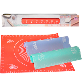 Килимок для тіста 50*40см Біг силікон 3200-53 S&T