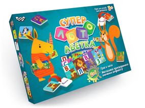Настільна гра Danko Toys Суперлото Азбука СЛА-01U