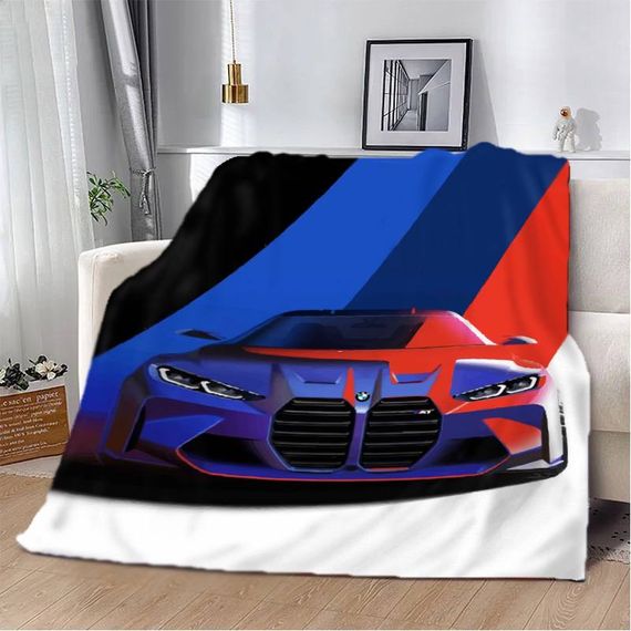 Плед 3D Престижний BMW 12438 160х200 см
