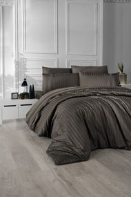 Постельное белье First Choice Deluxe Satin 200 х 220 см New Trend Brown