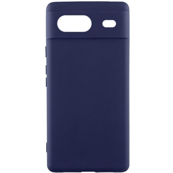Чохол Silicone Cover Ummi Lakshmi Full Camera (AA) для Google Pixel 8a Синій / Midnight Blue