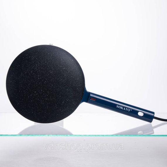 Сковорода млинниця електрична Ø20 (см) з антипригарним покриттям 600 Вт Синій SK-07057 | Зображення 2