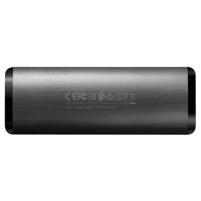 Накопичувач SSD USB 3.2 256GB ADATA (ASE760-256GU32G2-CBK) (ASE760-256GU32G2-CBK) | Зображення 1